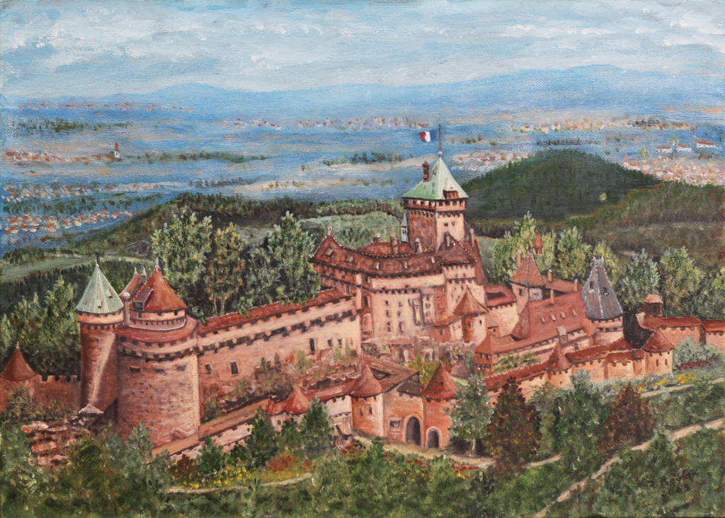 Haut Koenigsbourg par Jean Beyler
