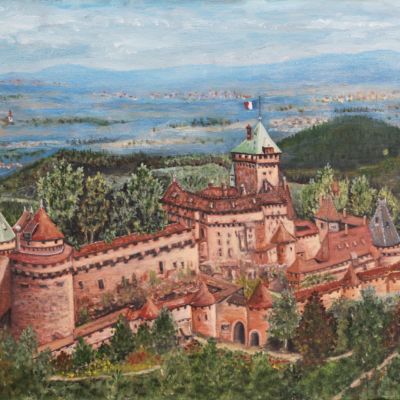 Haut Koenigsbourg par Jean Beyler